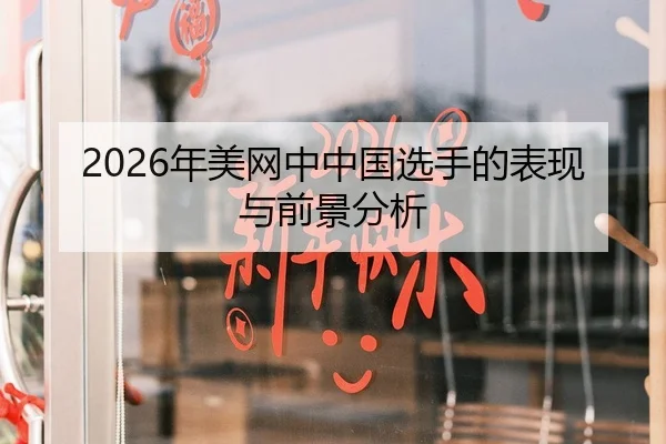 2026年美网中中国选手的表现与前景分析